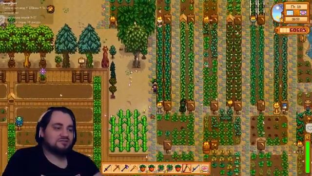 Посевы и безделие в Stardew Valley с модами в коопе #Часть #061 смотреть онлайн