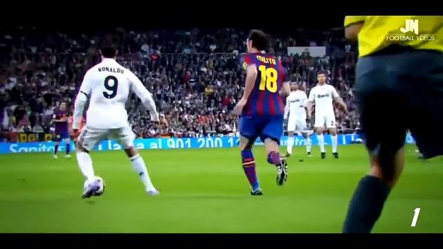 Роналдо VS Месси топ 10 финтов смотреть онлайн