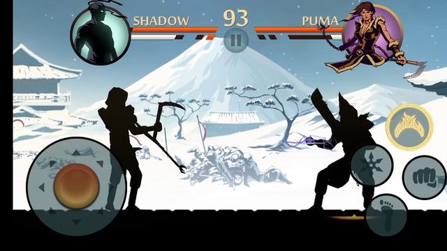 Shadow vs Puma in shadow fight 2 смотреть онлайн