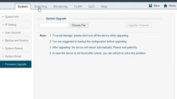 Tp Link Easy Smart Configuration Utility Menus