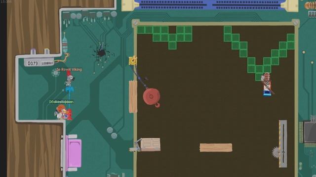 [55] Barn House Derby (Let's Play Ultimate Chicken Horse w/ GaLm and friends) смотреть онлайн