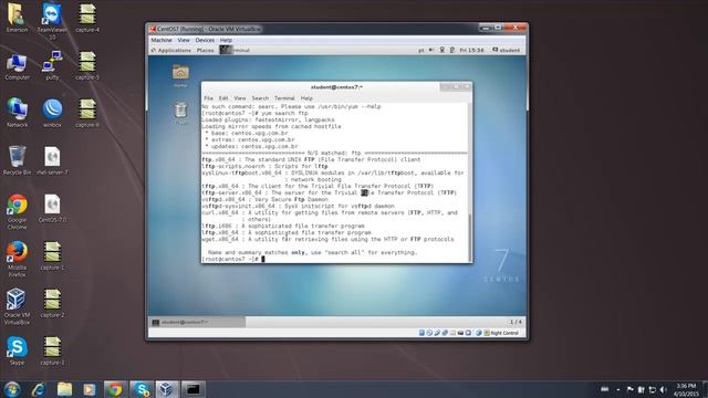 #7 Instalando ftp no linux centOS 7 смотреть онлайн