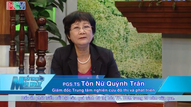 Dấu ấn đô thị hóa TPHCM trong 20 năm qua - PGS.TS. Tôn Nữ Quỳnh Trân | ĐTMN 060116 смотреть онлайн