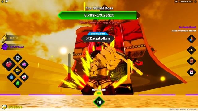 El BOSS GLOBAL ya cae en SEGUNDOS en ANIME SOULS | @ZagatoSan смотреть онлайн