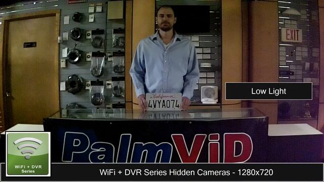 PalmVID WiFi DVR Pro Series Hidden Spy Cameras Sample Video смотреть онлайн