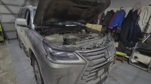 LEXUS 570, установка ВГА120/30а