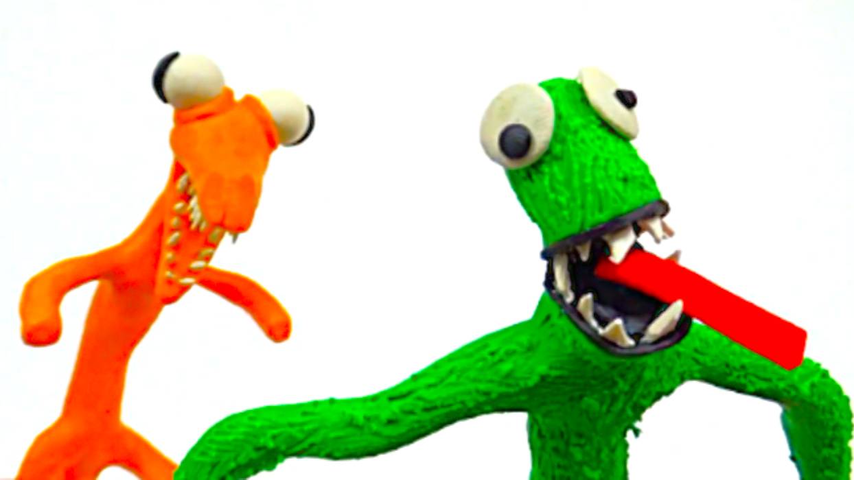 ОРАНЖЕВЫЙ из Игры Радужные друзья Роблокс смотреть онлайн