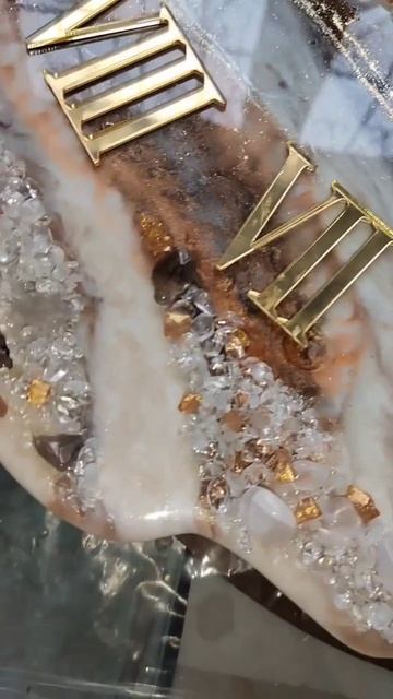 Часы из эпоксидной смолы смотреть онлайн