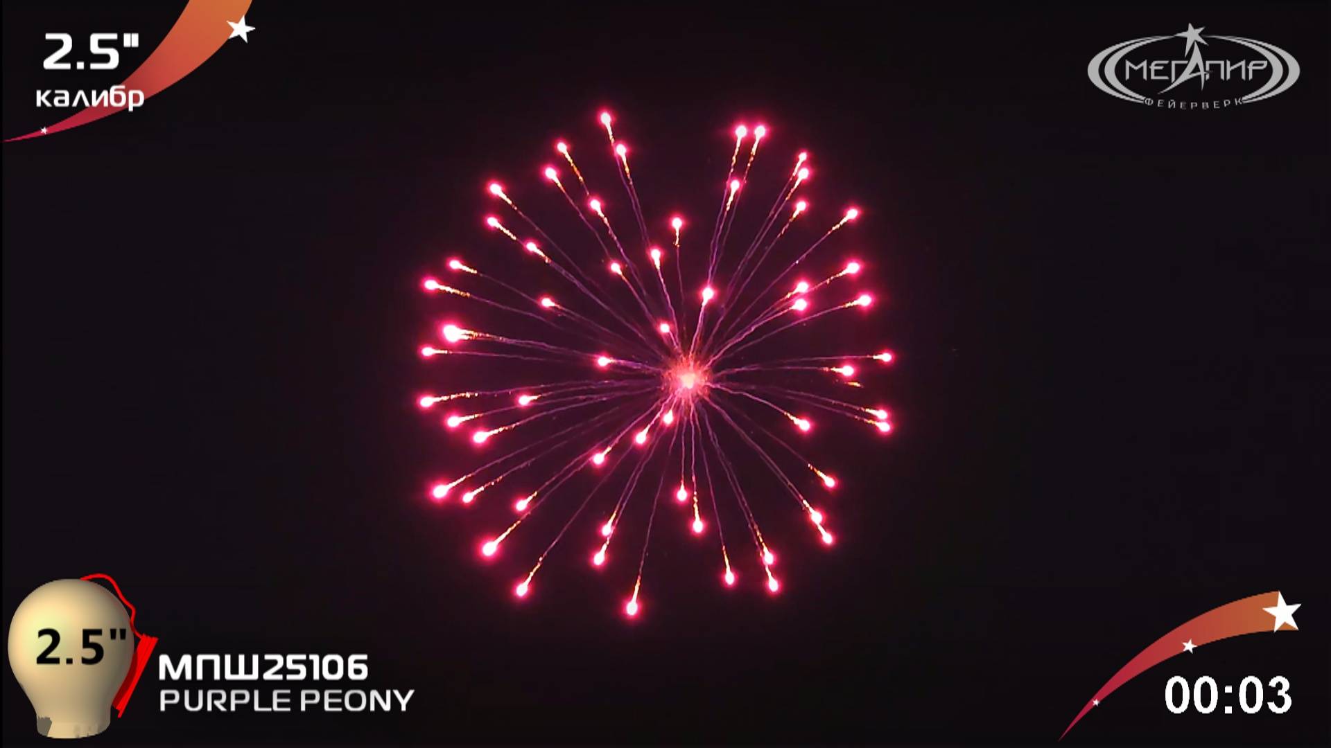 PURPLE PEONY МПШ25106 смотреть онлайн