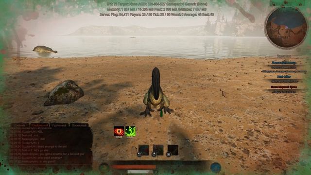 Concavenator vs Metriacanthosaurus and Sarcosuchus Path of Titans смотреть онлайн