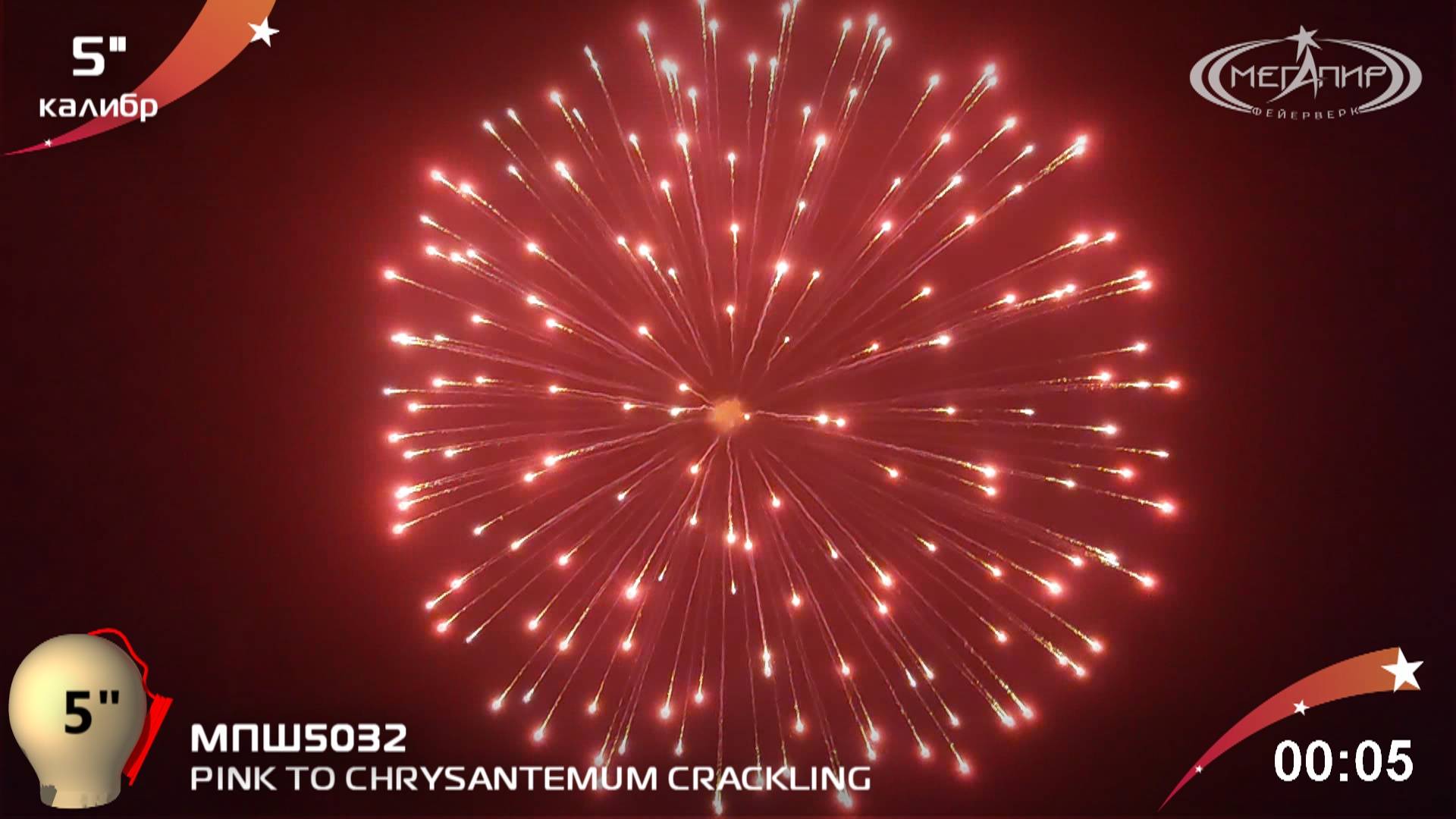 PINK TO CHRYSANTEMUM CRACKLING МПШ5032 смотреть онлайн