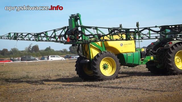 Test belki - opryskiwacz John Deere na Agro Show 2016 смотреть онлайн