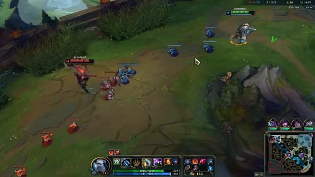 League of Legends РангТОП Волибир VS Атрокс смотреть онлайн