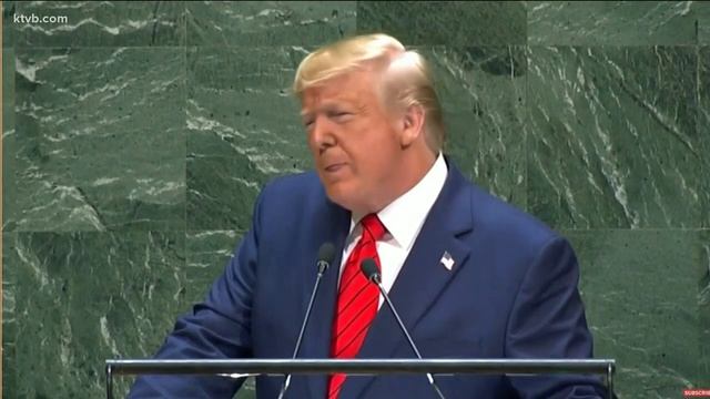 President Trump praises Micron in United Nation's speech смотреть онлайн