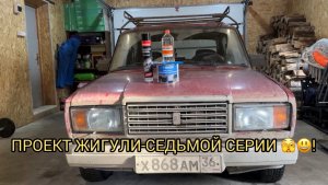 ПРОЕКТ ЖИГУЛИ СЕДЬМОЙ-СЕРИИ 😉 !НЕМНОГО О ЖИЗНИ!