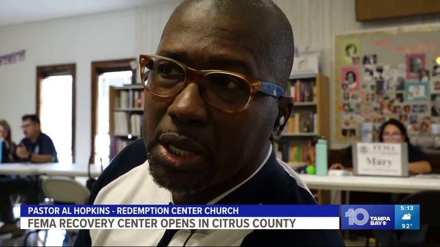 FEMA’s disaster recovery center in hard-hit Citrus County is now open смотреть онлайн