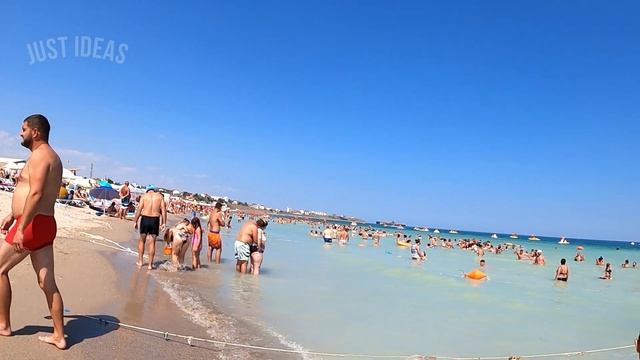 【4K】ROMANIA BEACHES WALKING TOUR Discover the Black Sea Sunny Shore - La Plaja in Costinesti Romani смотреть онлайн