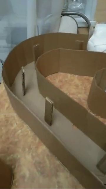 Цифра 2 своими руками. Высота 95 см, ширина 15 см смотреть онлайн