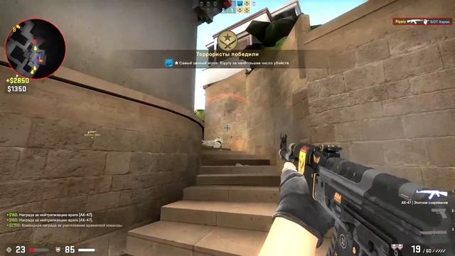 ИГРАЮ В CS:GO НА КАРТЕ ИЗ STANDOFF 2 "SANDSTOUN" смотреть онлайн