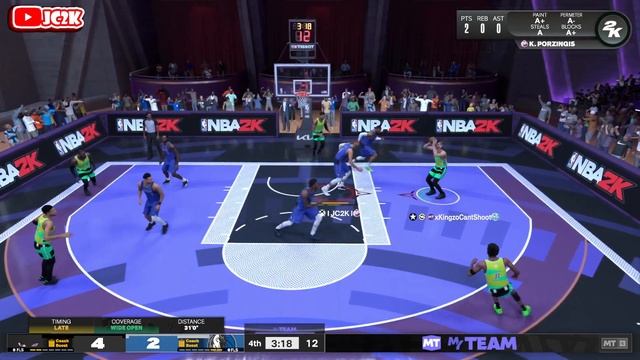 PINK DIAMOND KAWHI LEONARD GAMEPLAY!! THE KLAW IS ONE OF THE BEST 2 WAY WINGS IN NBA 2K24 MyTEAM!! смотреть онлайн