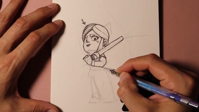 How to draw swallowtail butterfly piper / brawl stars смотреть онлайн