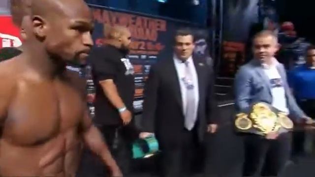 Weigh In! Mayweather Vs  Pacquiao #MayPac