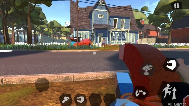 Тоша прошёл 1 акт привет соседа! (Прохождение)