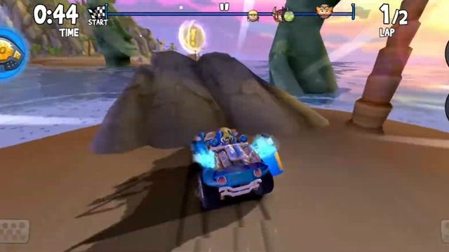 Buggy Monolith Mash Game Play | Shortcuts | 1080p | Level 12 | Beach Buggy Racing 2 смотреть онлайн