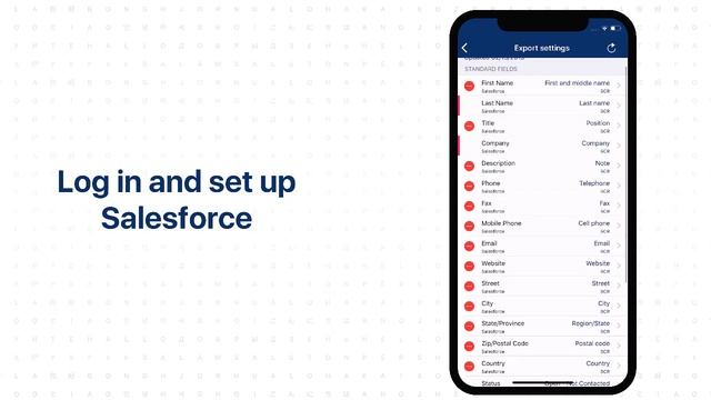 ABBYY BCR. #3 How to export business cards to Salesforce смотреть онлайн