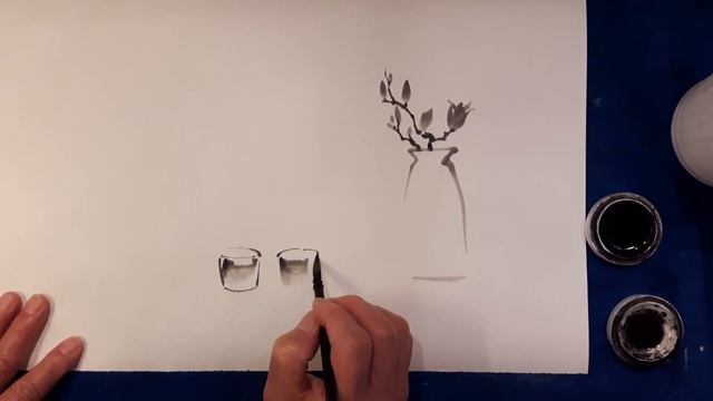 Sumi-e painting style смотреть онлайн
