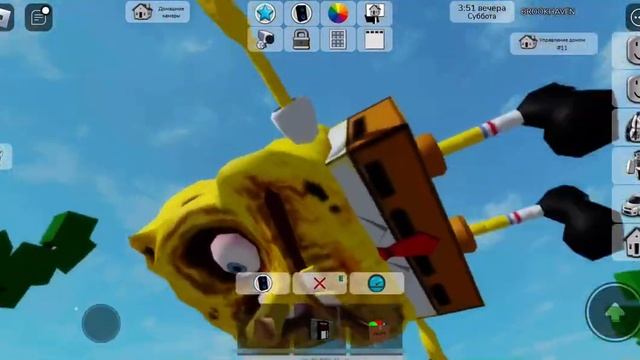 Big SpongeBob raiding #брукхейвен смотреть онлайн