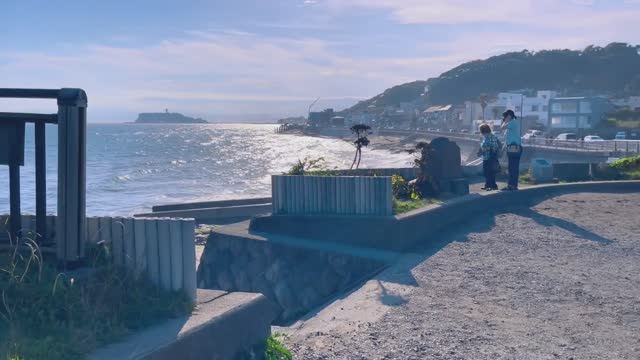 Япония - Камакура. "Берег" смотреть онлайн