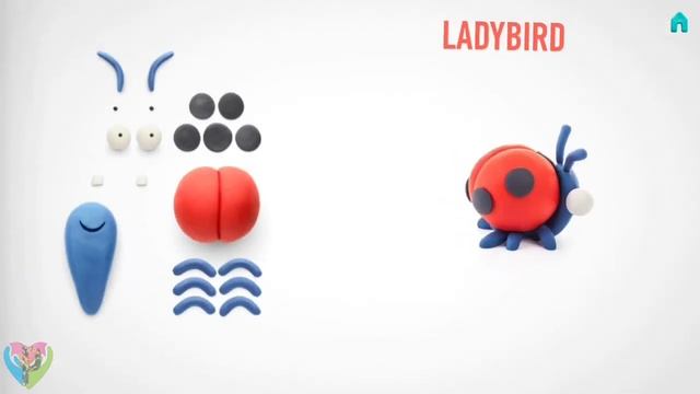 🐞Clay Ladybird & Dragonfly - Hey Clay Bugs смотреть онлайн