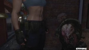 Gigantic Jill valentine giantess giant girl