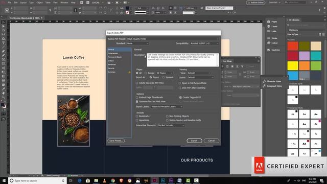 Learn Indesign in 30 Minutes - 05. Printing and Exporting Your File - Tamil смотреть онлайн