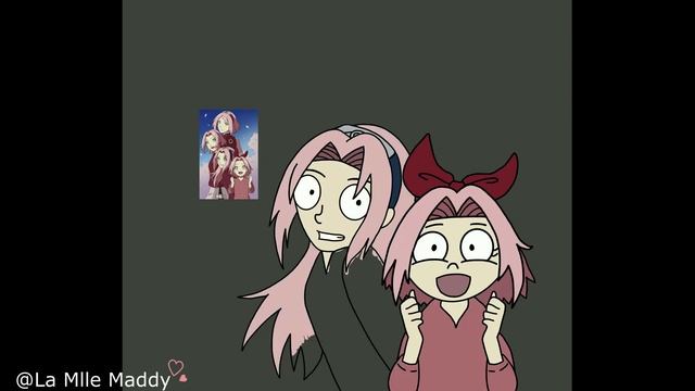 🎨 Sakura Haruno In My Cartoon Style | #speedpaint