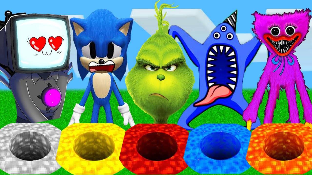 ВЫБЕРИ ЗАКРЫТЫЙ ПОДВАЛ ЧЕЛОВЕК ЗА ОКНОМ МИСС ТИ ГЛЕНТ ТОМАС ХАГГИ ВАГГИ В МАЙНКРАФТ смотреть онлайн