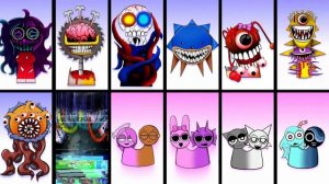 Спрунки - все фазы. большая подборка. анимация  #Sprunki #Incredibox