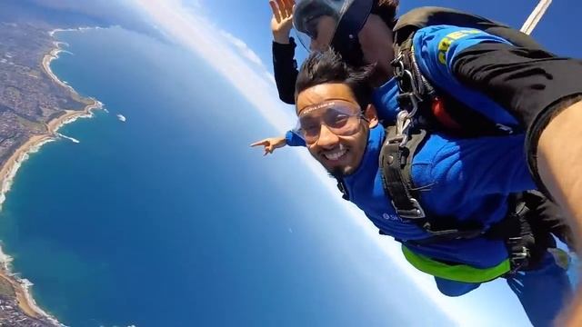 Best things to do in Australia | Skydiving in Australia | 15000 ft | Wollongong | New South Wales | смотреть онлайн