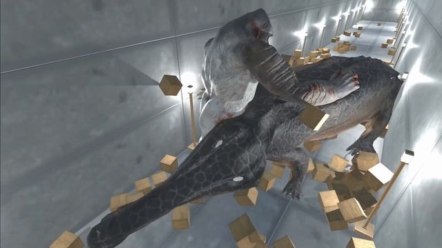 GIANT CROCODILE Machimosaurus Rex in Tunnel vs ALL UNITS Animal Revolt Battle Simulator смотреть онлайн