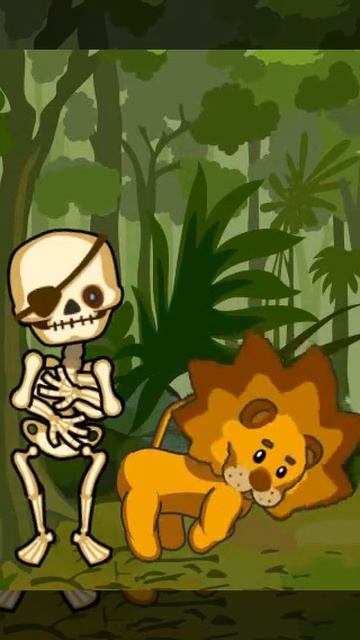 Спасения скелета мультик для 6 летних детей.описан смотреть онлайн