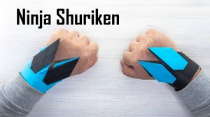 Как сделать сюрикен ниндзя-оригами - Сюрикен ниндзя из бумаги своими руками