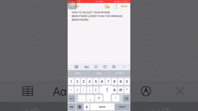 HOW TO ADJUST YOUR IPHONE’S BRIGHTNESS LOWER THAN THE MINIMUM *IT’SWORKING!!!* смотреть онлайн