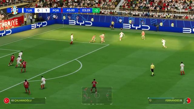 FC 24 [PS4] - Turkey vs. Portugal - UEFA EURO 2024 Group Stage Matchday 2 Match смотреть онлайн