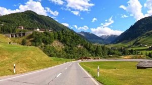 🚗 4К UltraWide ➤ Съезд с вершины перевала Лукманье в Дисентис-Мустер, Швейцария!