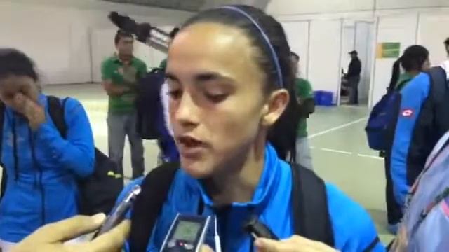 Melissa Herrera tras la caída ante México смотреть онлайн