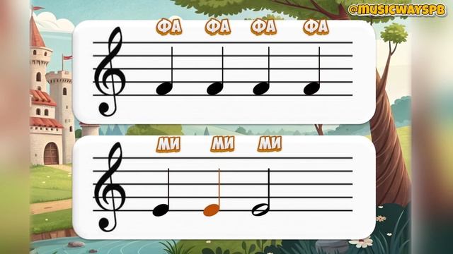 Фрагмент сольфеджио в королевстве смотреть онлайн