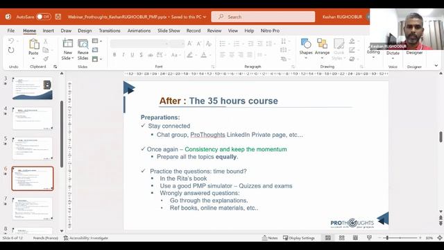 How to crack the PMP Exam? Hear it from a ProThoughts certified candidate! | ProThoughts Webinar смотреть онлайн