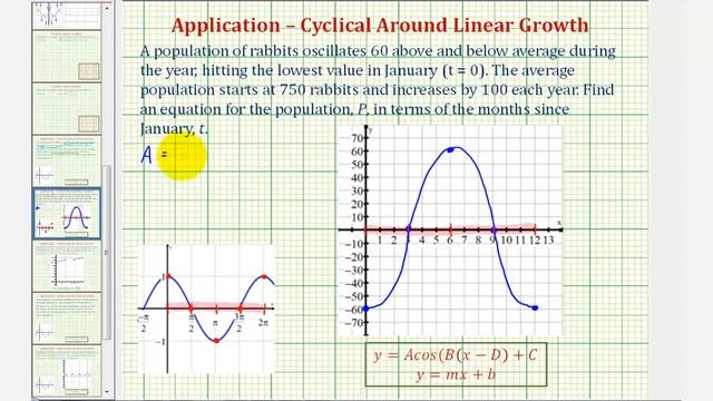 Ex: Application - Cyclical Around Linear Growth смотреть онлайн