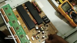 LG-42PT560R PLASMA REPAIR.  #NOPICTURE #NOSOUND ONLY RED LIGHT Blinking